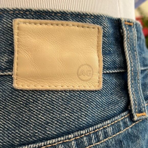 AG-AGED DENIM, KNOXX HIGH RISE BAGGY BOYFRIEND JEANS. Size 26R - Picture 7 of 9